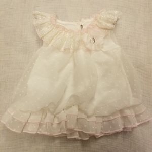 10/$25 Baby Grand Signature Bubble Hem Lace Dress